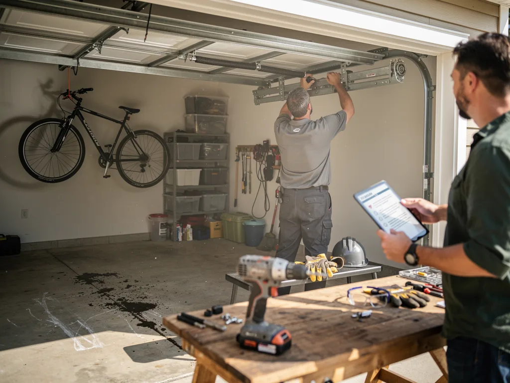 DIY vs When to Call a Pro for a Typical Garage Door Issue